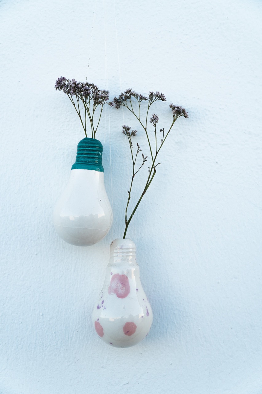 Bombilla florero